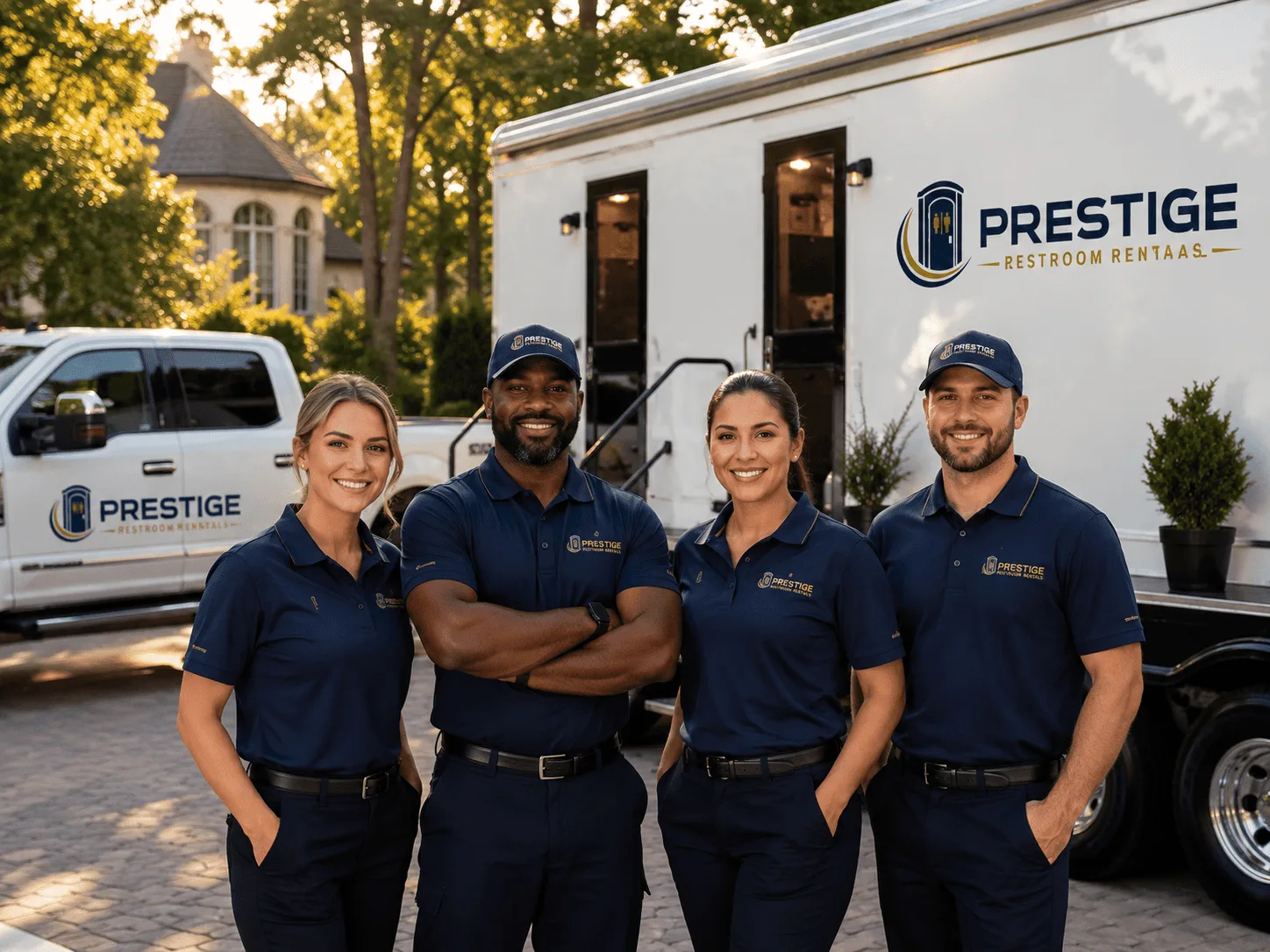 Trusted Luxury Portable Restrooms company in Peak, SC